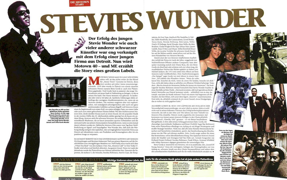 Musikexpress Magazin Deutschland 1998-08 Shirley Manson Michael Stipe Stevie Wonder