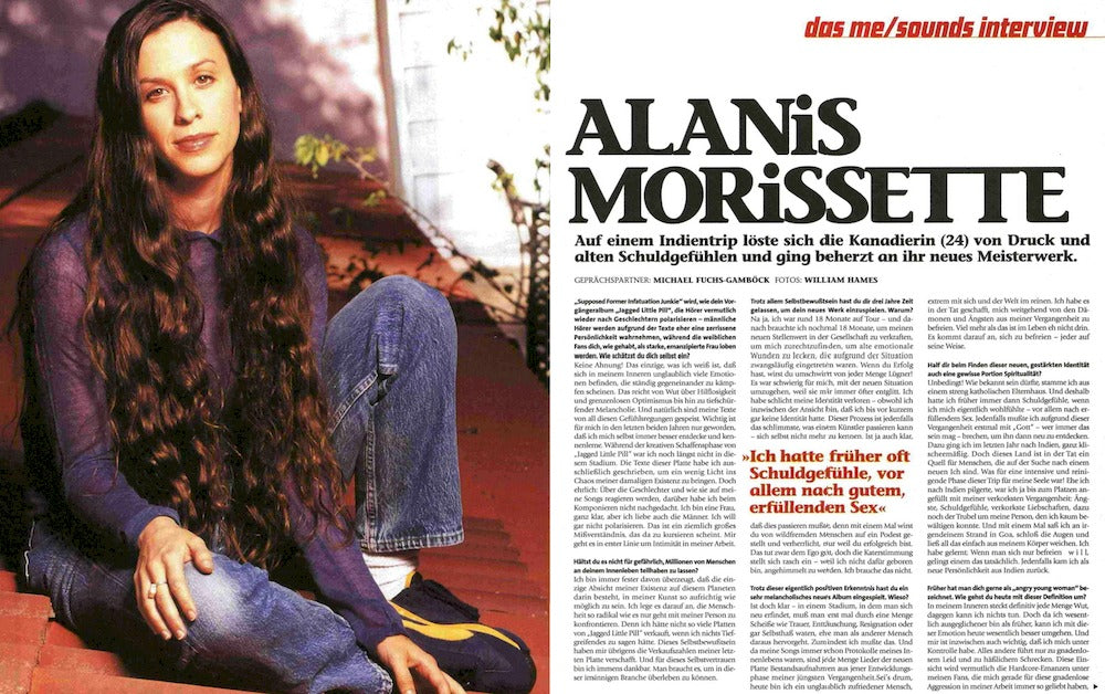 Musikexpress Magazin Deutschland 1998-11 REM Alanis Morissette Cardigans Dave Stewart