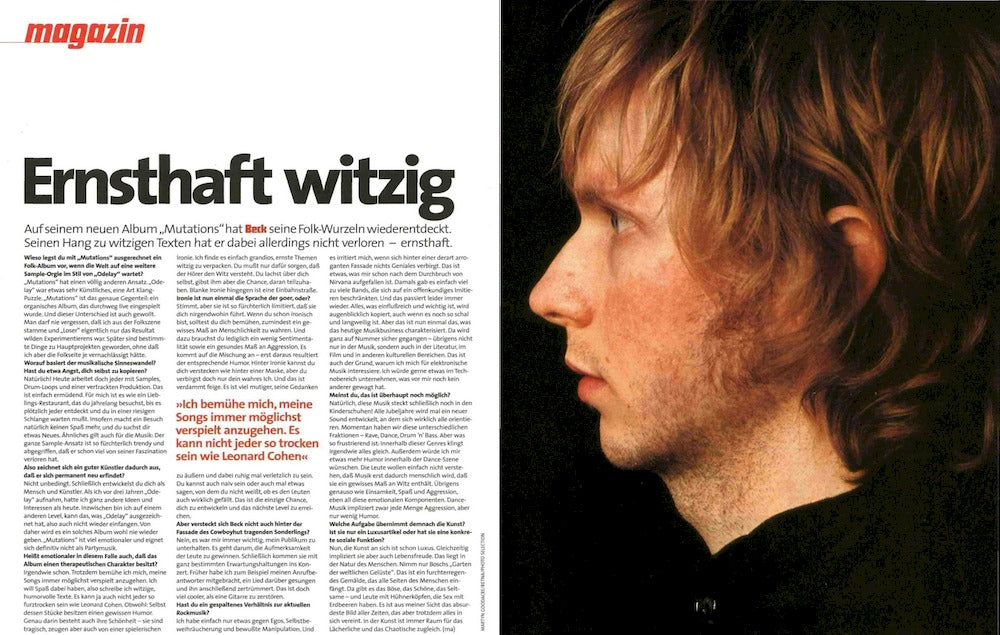 Musikexpress Magazin Deutschland 1998-12 Jewel Kilcher Beck U2 The Edge Andy Warhol