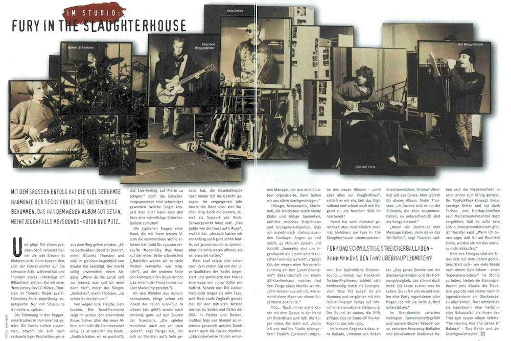 Musikexpress Magazin Deutschland 1995-02 Bob Marley Green Day Slash Fury Simple Minds
