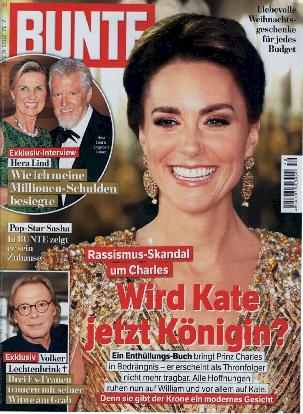 Bunte Magazin Deutschland 2021-49 Kate Hera Lind Volker Lichtenbrink