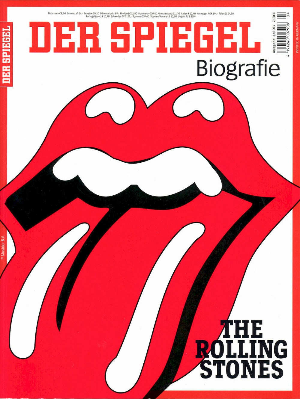 Der Spiegel Biografie Magazin Deutschland 2017 Rolling Stones