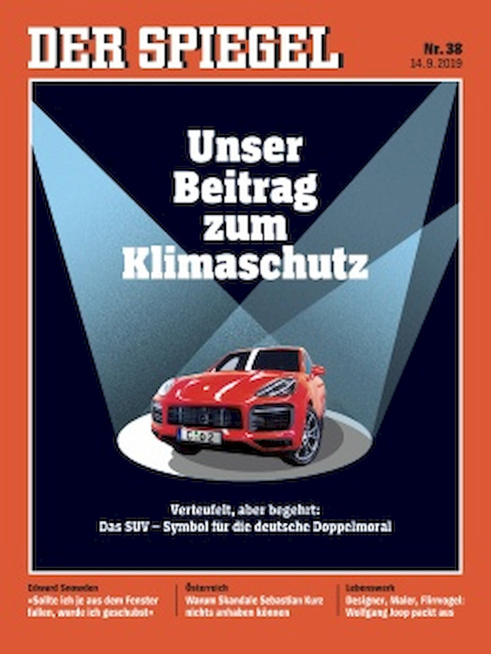 Der Spiegel Magazin Deutschland 2019-38 Shirin David Wolfgang Loop Nora Fingscheidt
