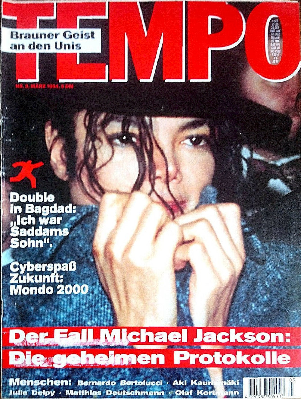 Tempo Magazin Deutschland 1994-03 Michael Jackson