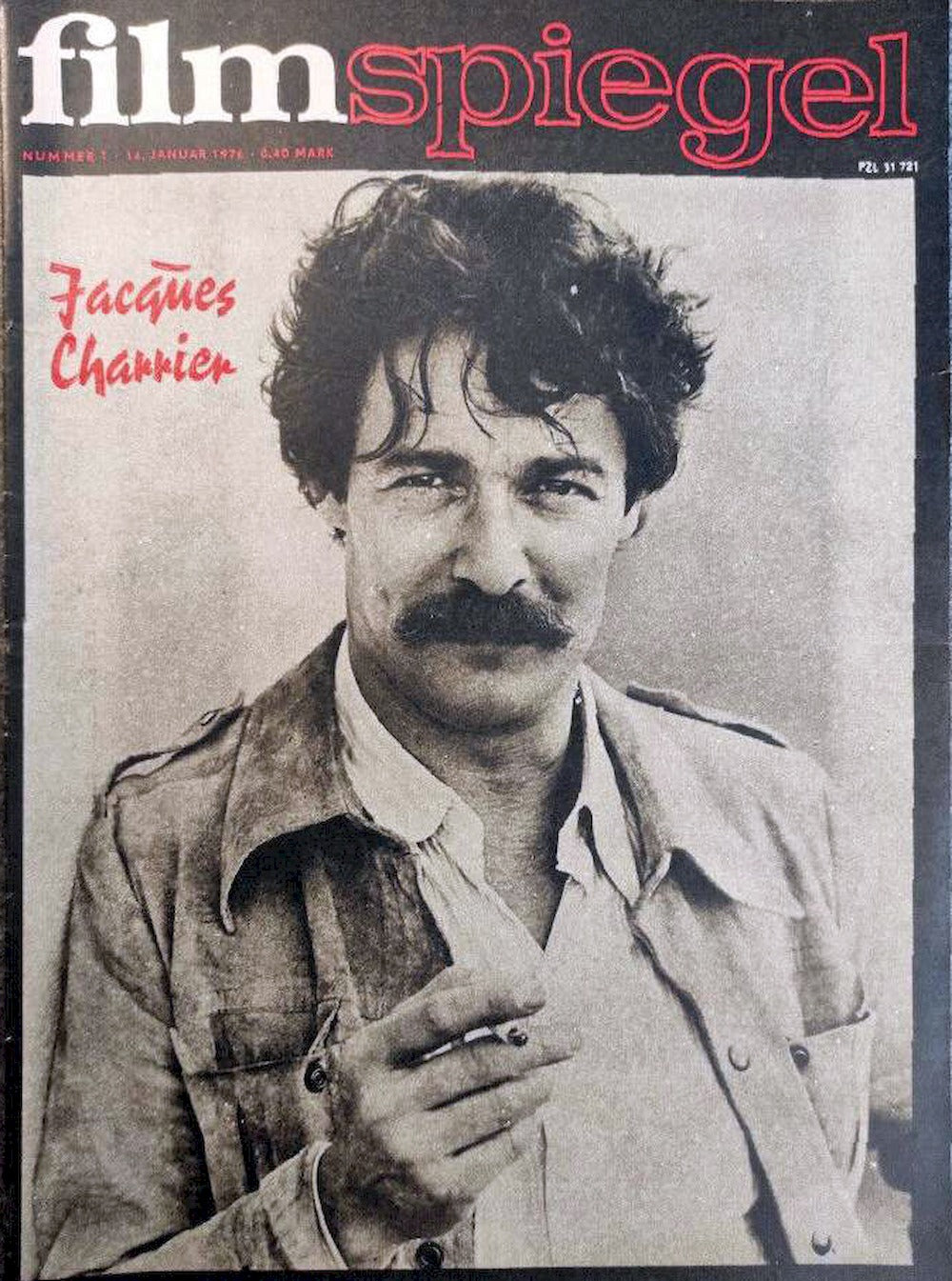 Filmspiegel Magazin Deutschland 1976-01 Jacques Charrier