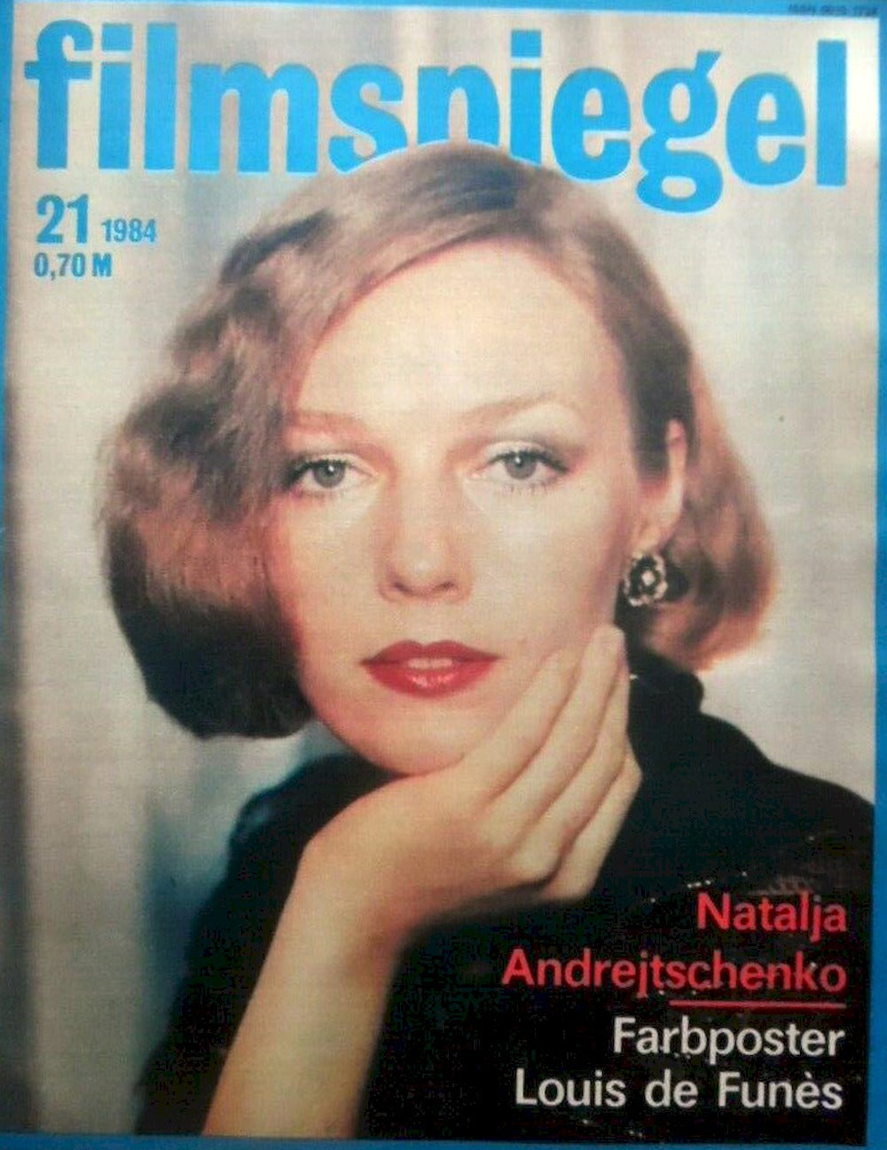 Filmspiegel Magazin Deutschland 1984-21 Natalja Andreitschenko Louis De Funes Charles Aznavour