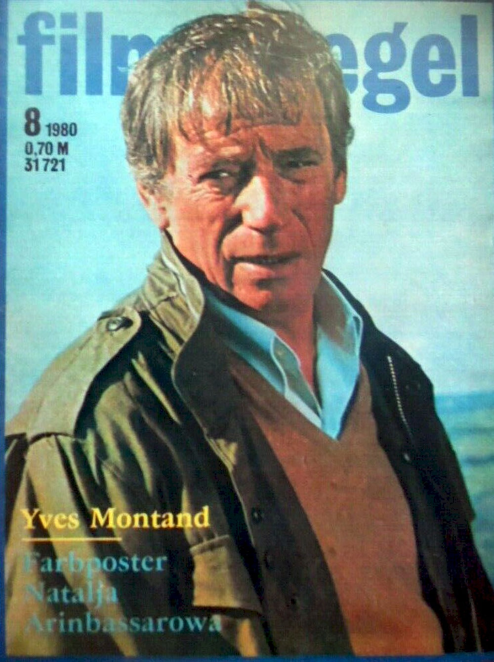 Filmspiegel Magazin Deutschland 1980-08 Yves Montand