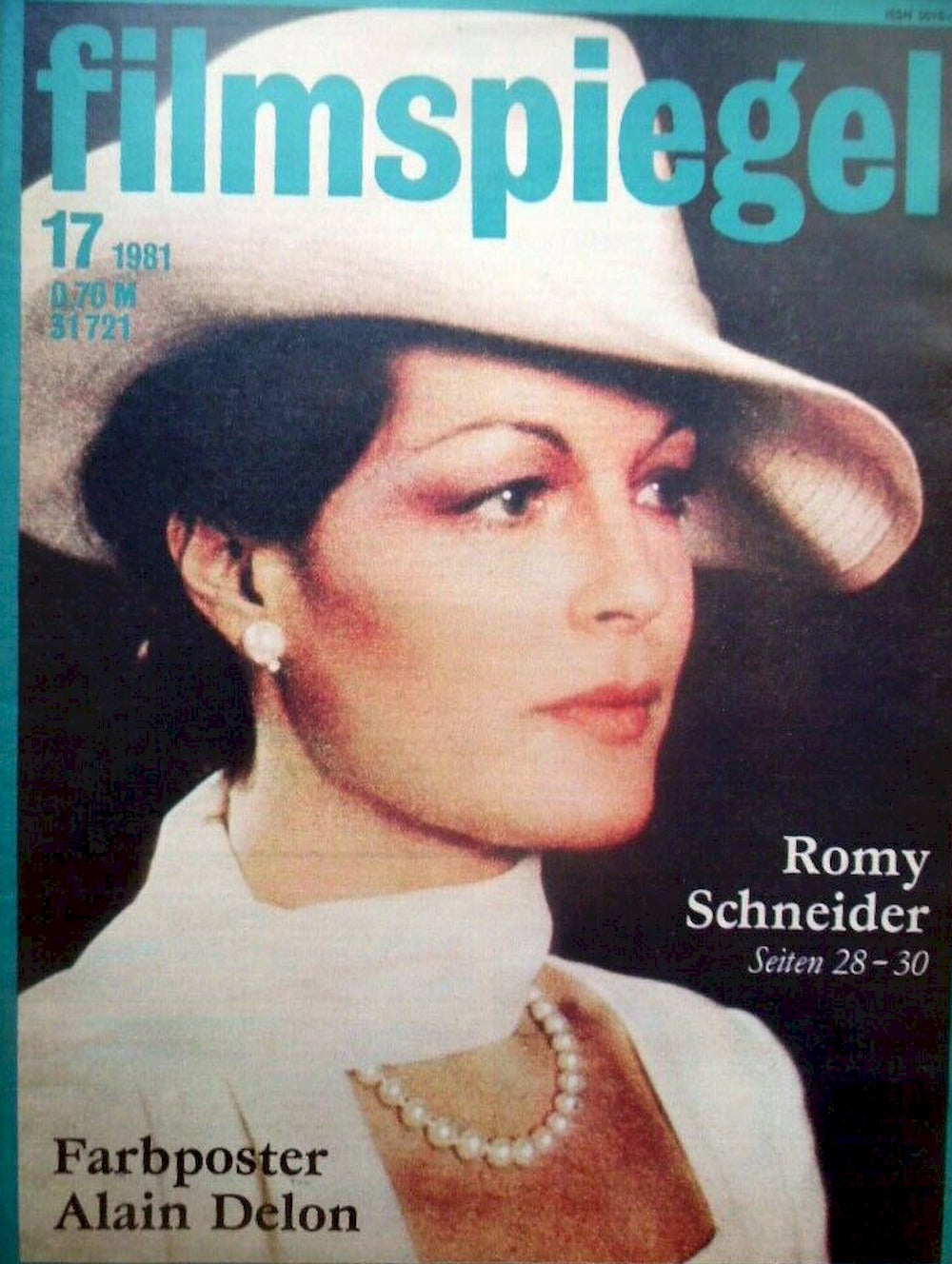 Filmspiegel Magazin Deutschland 1981-17 Romy Schneider