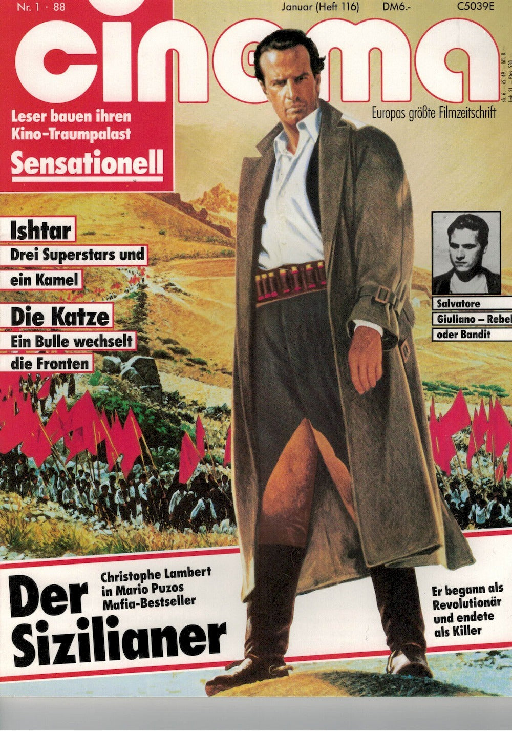 Cinema Magazin Deutschland 1988-01 Christopher Lambert
