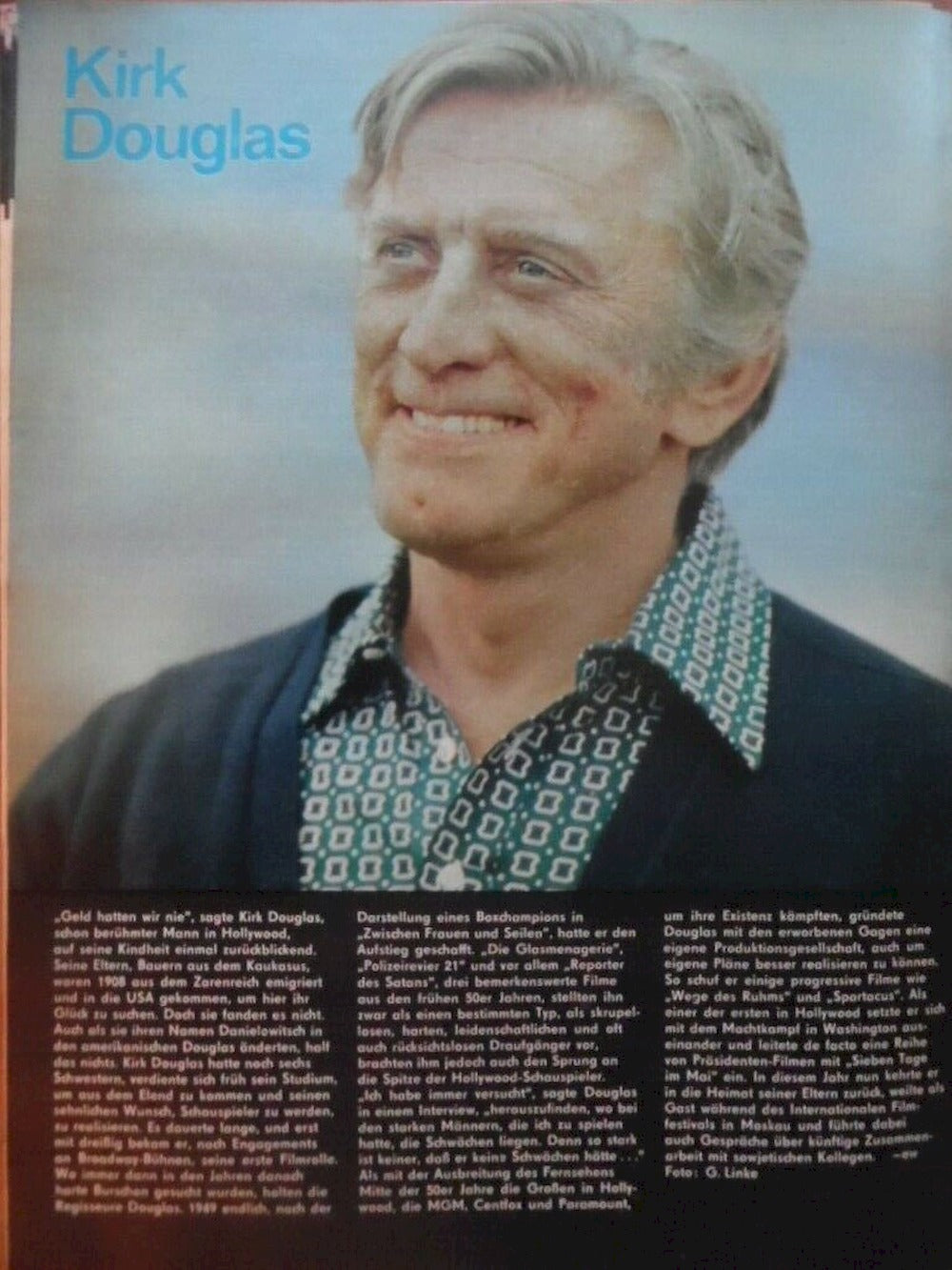 Filmspiegel Magazin Deutschland 1977-21 Nadja Tiller Monika Woytowicz Louis De Funes Kirk Douglas