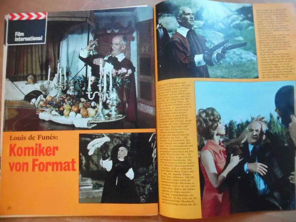 Filmspiegel Magazin Deutschland 1977-21 Nadja Tiller Monika Woytowicz Louis De Funes Kirk Douglas