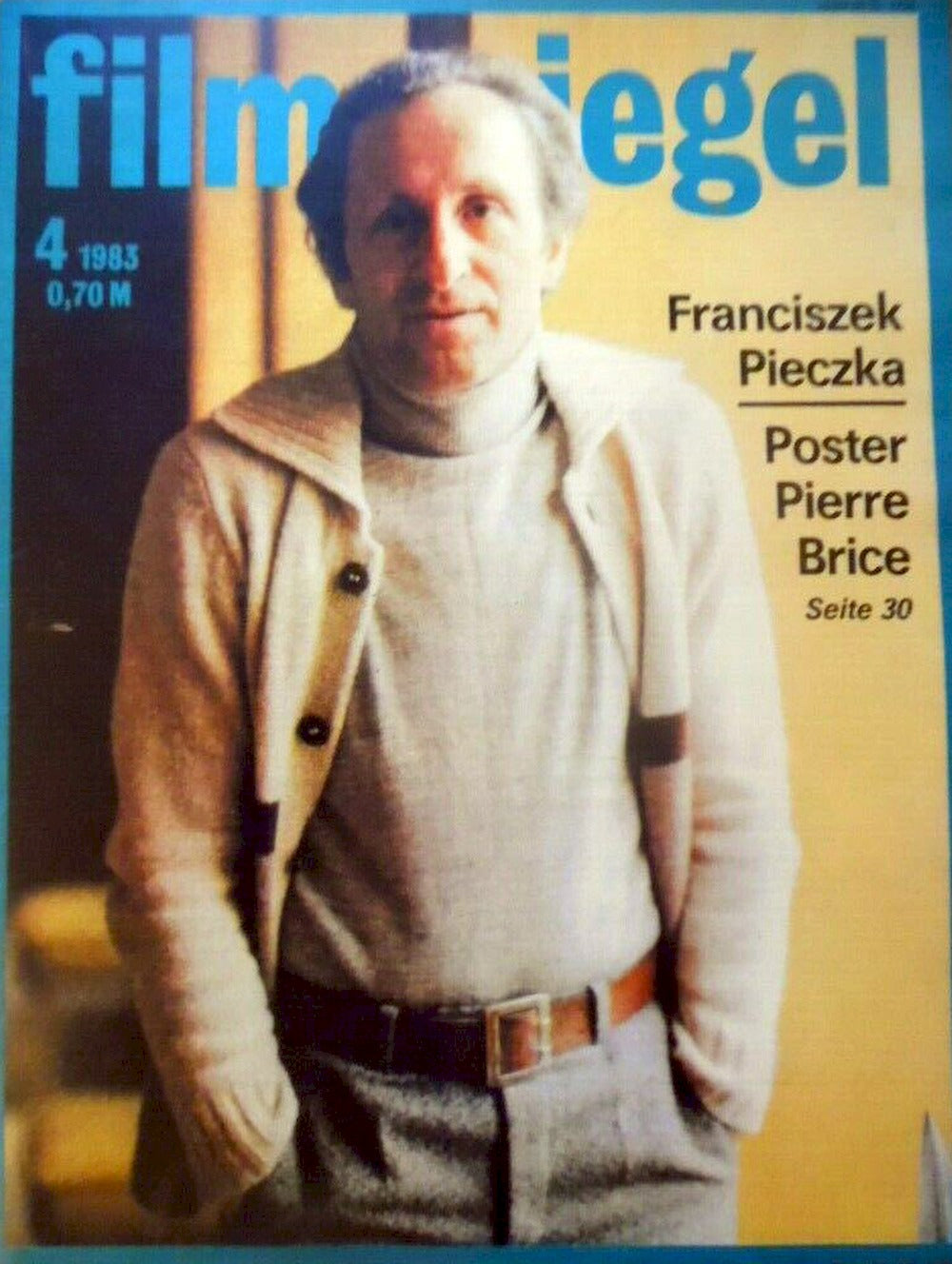 Filmspiegel Magazin Deutschland 1983-04 Franciszek Pieczka Pierre Brice Louis De Funes