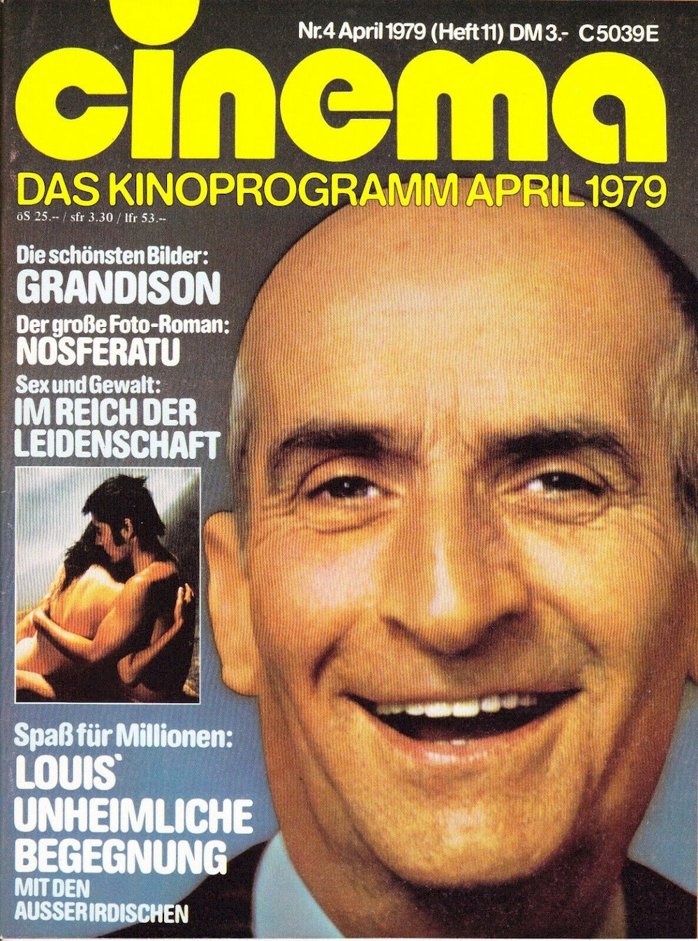 Cinema Magazin Deutschland 1979-04 Louis De Funes Nosferatu