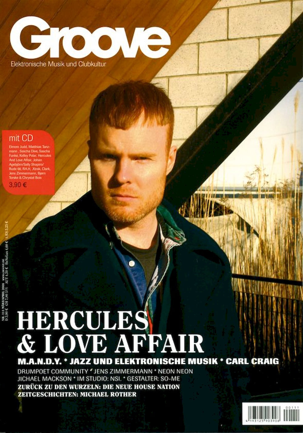 Groove Magazin Deutschland 2008 #111 Hercules Love Affair Carl Craig Mandy