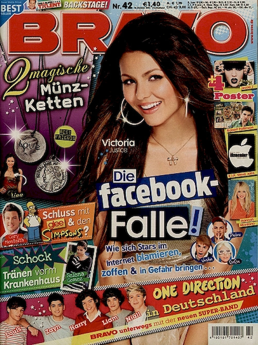 Bravo Magazin Deutschland 2011-42 Victoria Justice One Direction