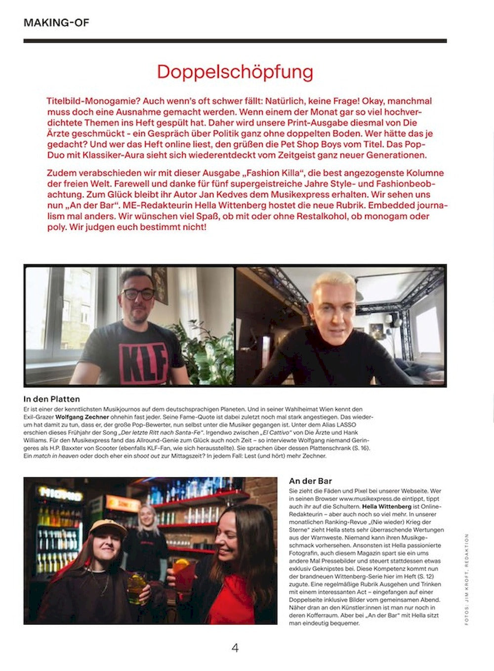 Musikexpress Magazin Deutschland 2024-06 Die Ärzte Pet Shop Boys Portishead H. P. Baxxter