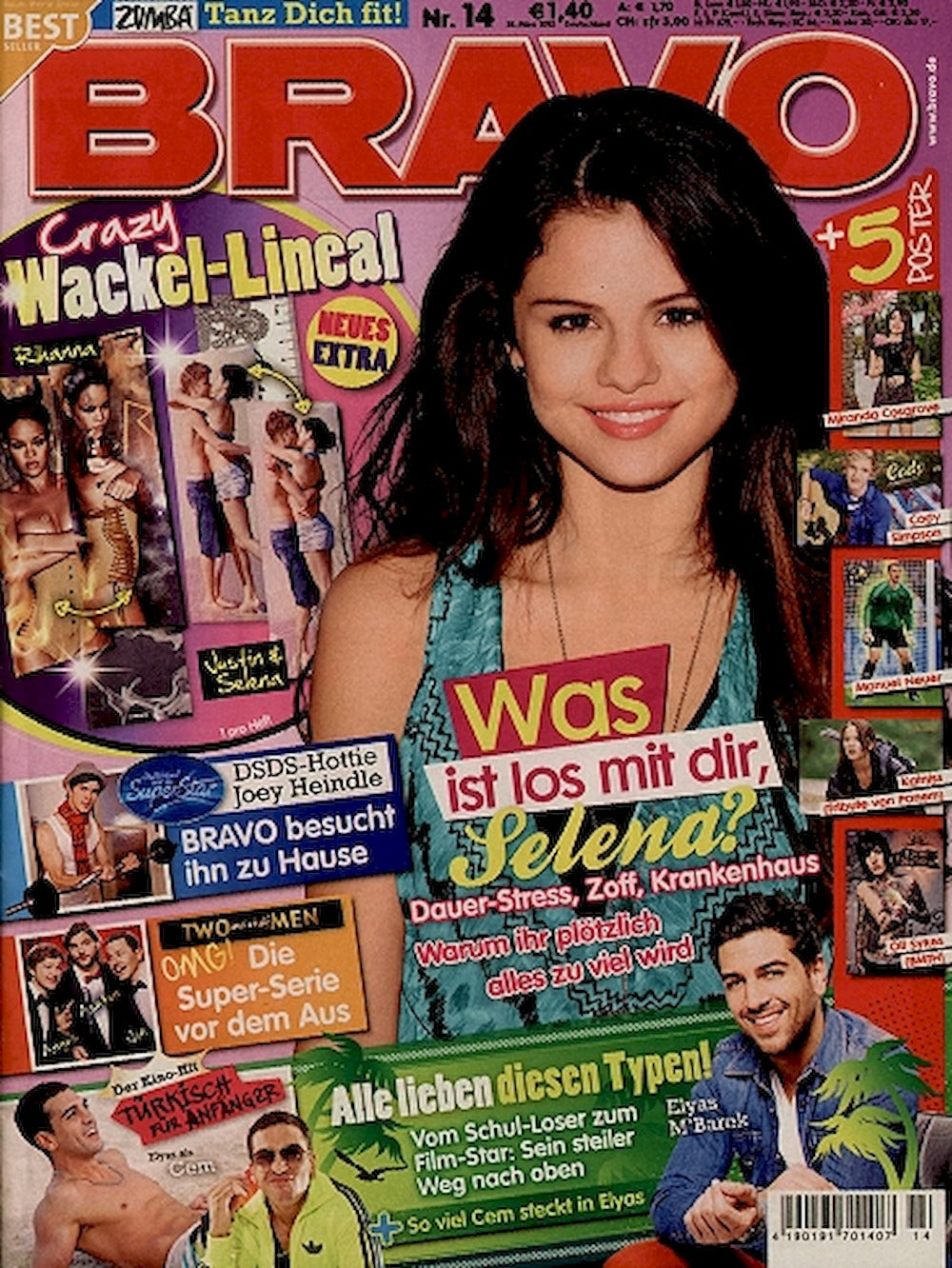 Bravo Magazin Deutschland 2012-14 Selena Gomez