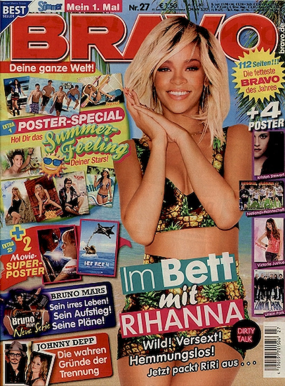 Bravo Magazin Deutschland 2012-27 Rihanna