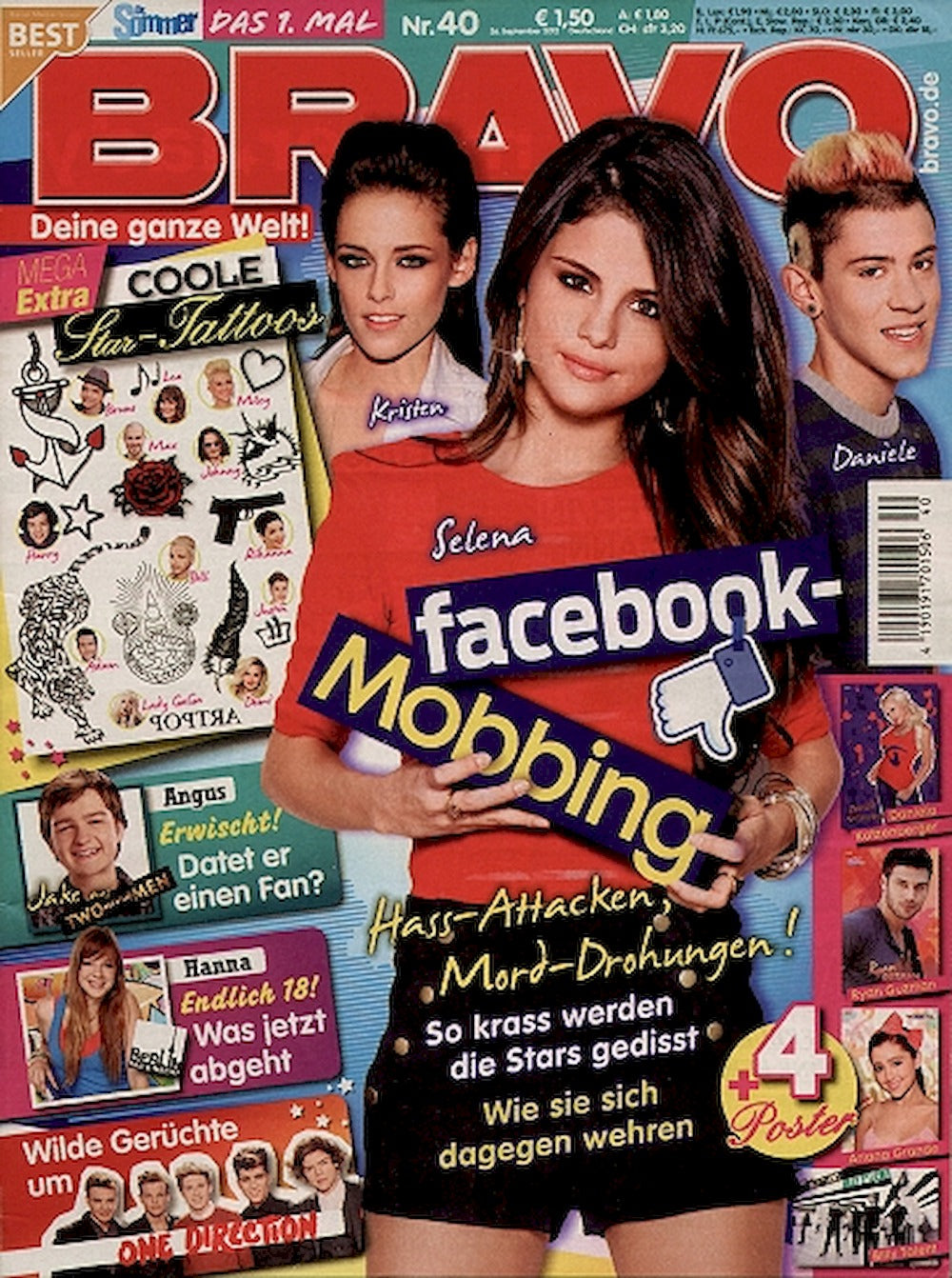 Bravo Magazin Deutschland 2012-40 Selena Gomez