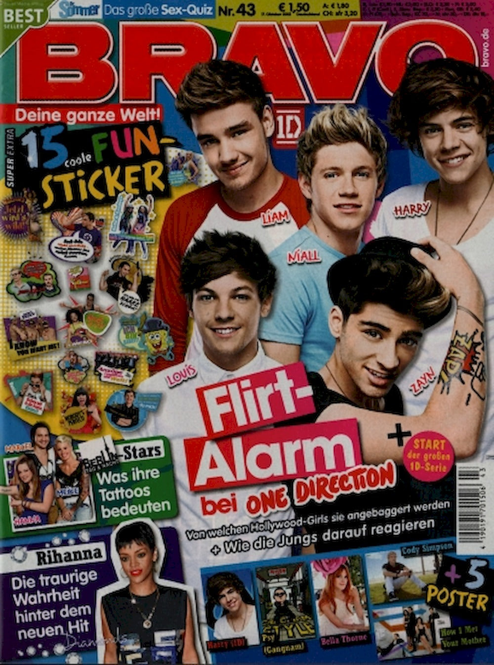 Bravo Magazin Deutschland 2012-43 One Direction