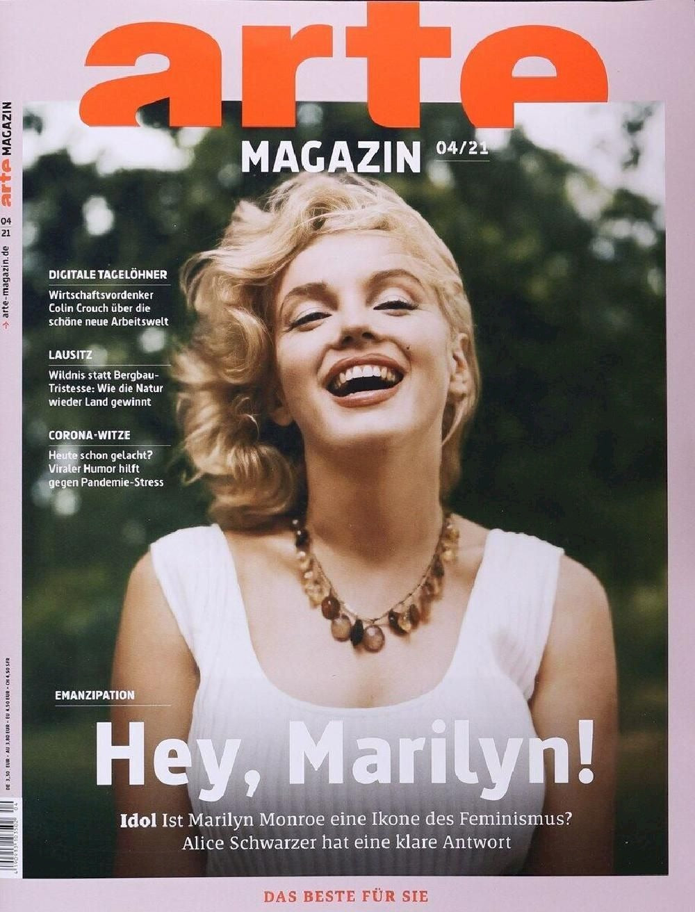 Arte Magazin Deutschland 2021-04 Marilyn Monroe