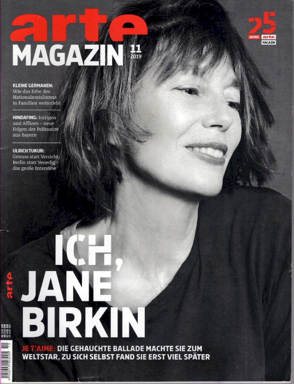 Arte Magazin Deutschland 2019-11 Jane Birkin