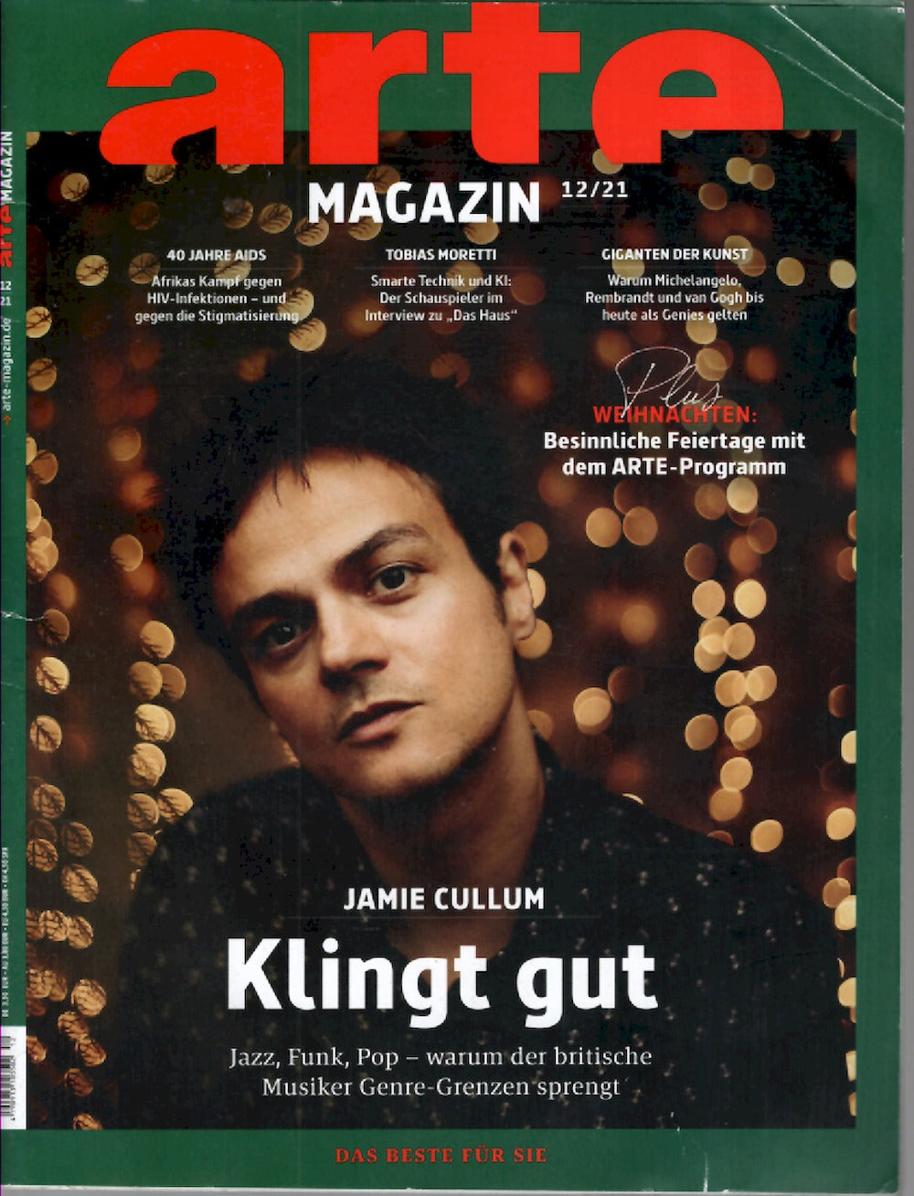 Arte Magazin Deutschland 2021-12 Jamie Cullum