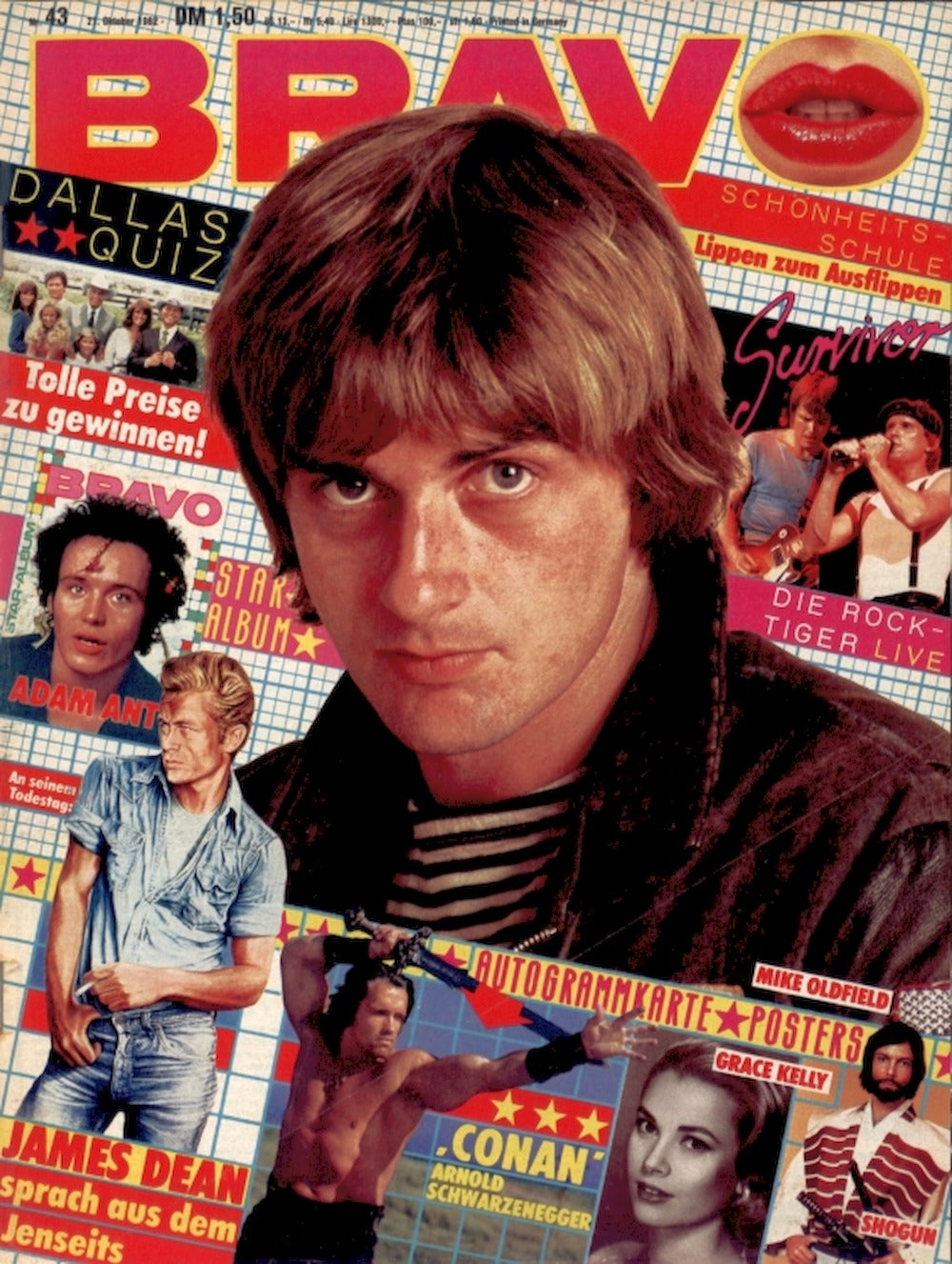 Bravo Magazin Deutschland 1982-43 Mike Oldfield Kate Bush Dire Straits