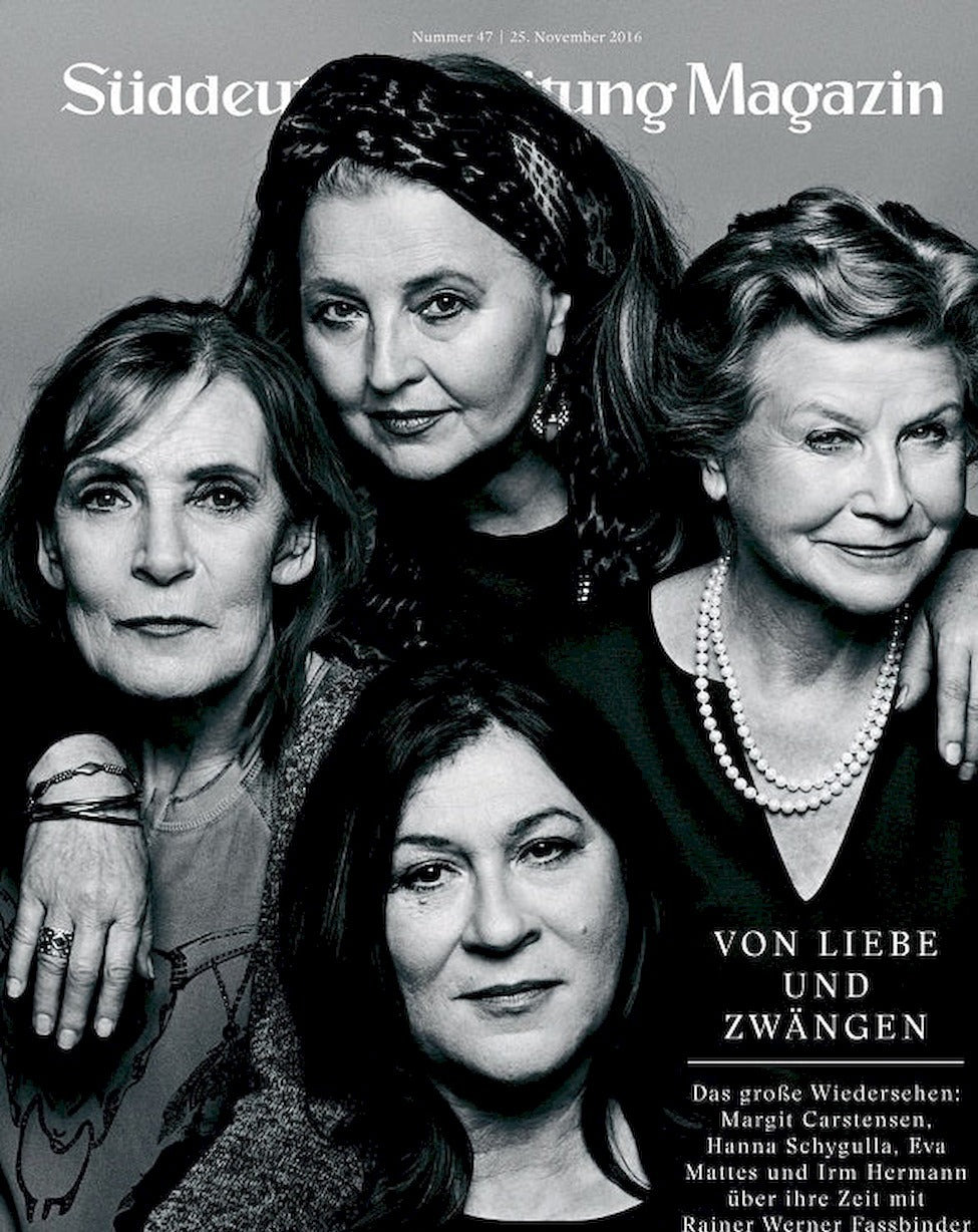 Süddeutsche Zeitung Magazin Deutschland 2016-47 Schygulla Hermann Mattes Carstensen