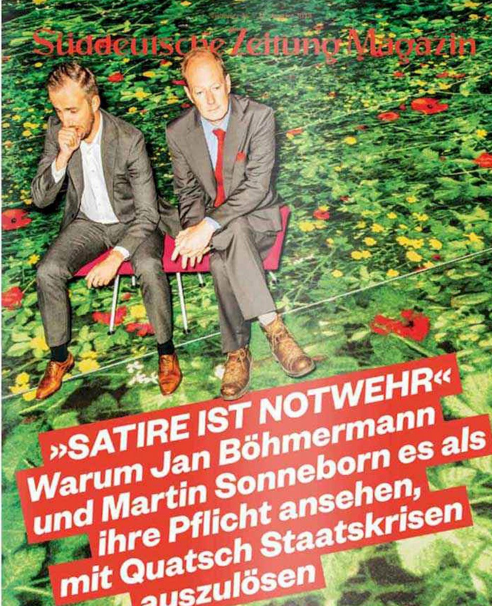 Süddeutsche Zeitung Magazin Deutschland 2018-35 Jan Böhmermann Martin Sonneborn