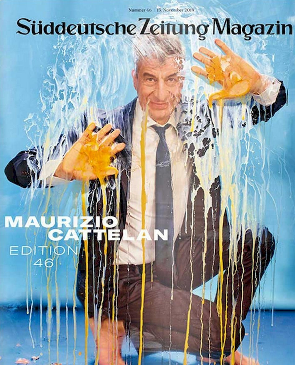 Süddeutsche Zeitung Magazin Deutschland 2019-46 Maurizio Cattelan