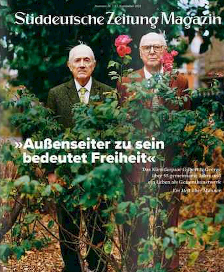 Süddeutsche Zeitung Magazin Deutschland 2023-38 Gilbert George