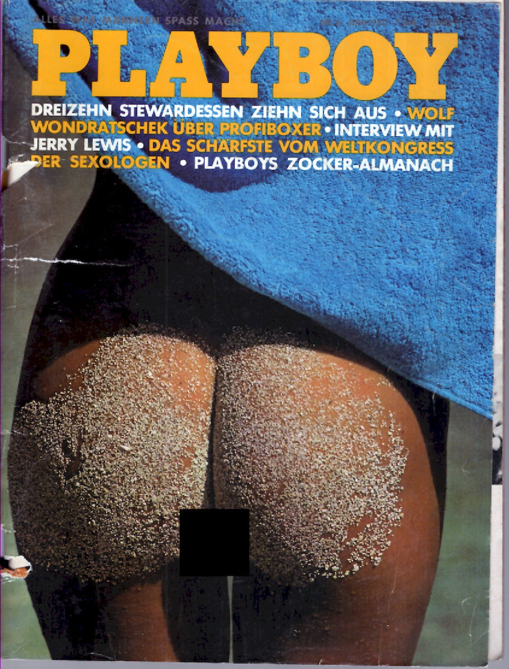 Playboy Magazin Deutschland 1980-06 Petra Rouhs Jerry Lewis