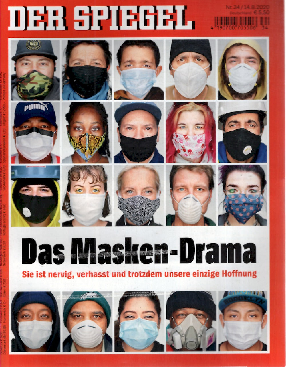 Der Spiegel Magazin Deutschland 2020-34 Christopher Nolan