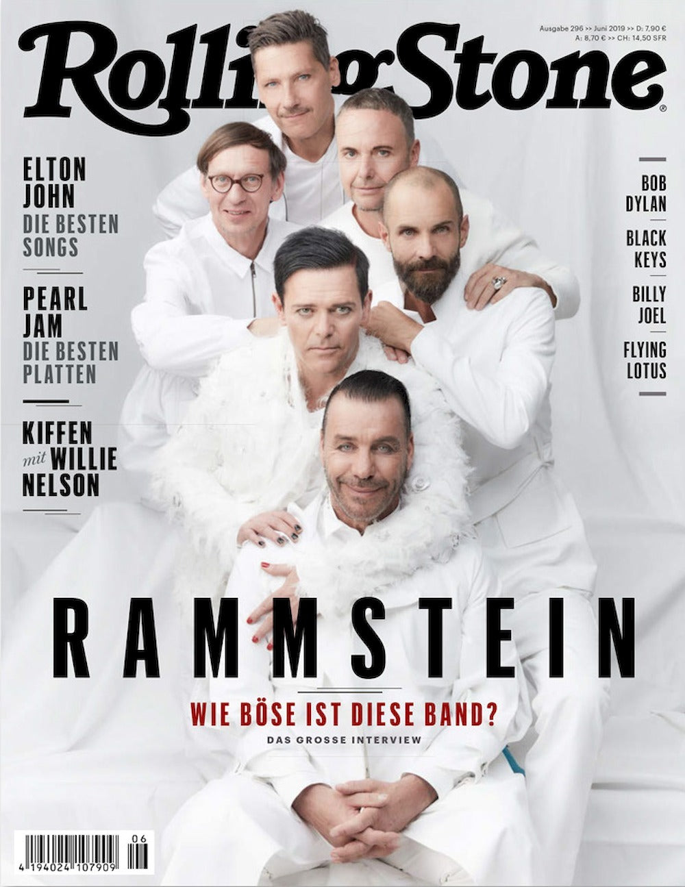 Rolling Stone Magazin Deutschland 2019-06 Rammstein Elton John Bob Dylan Joel White #296
