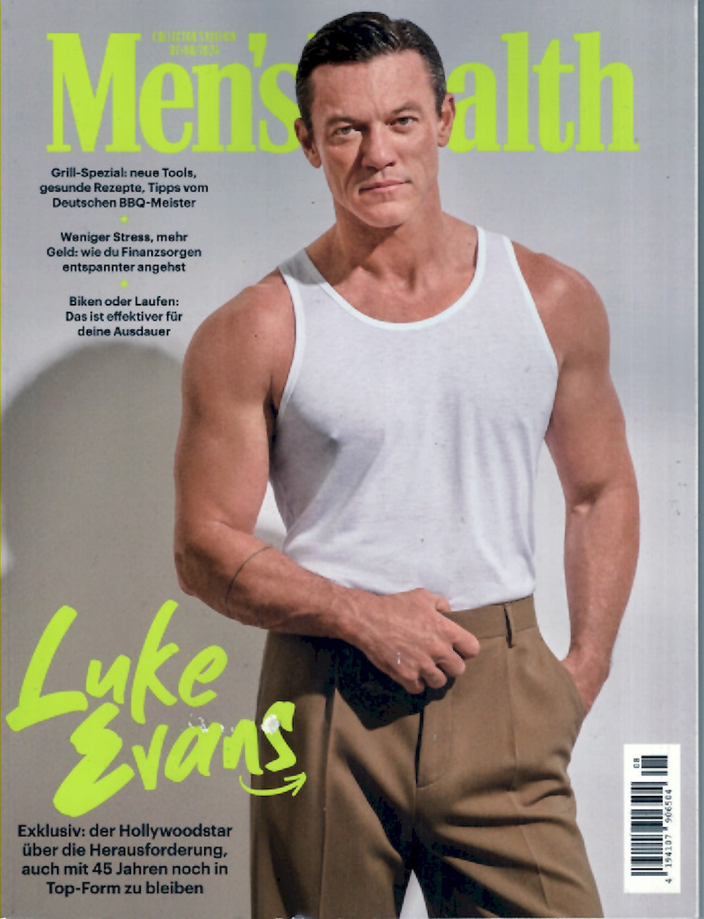 Mens Health Pocket Magazin Deutschland 2024-07+08 Luke Evans