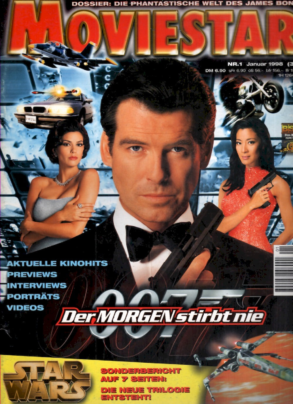 Moviestar Magazin Deutschland 1998 #36 Pierce Brosnan James Bond Teri Hatcher Michelle Yeoh