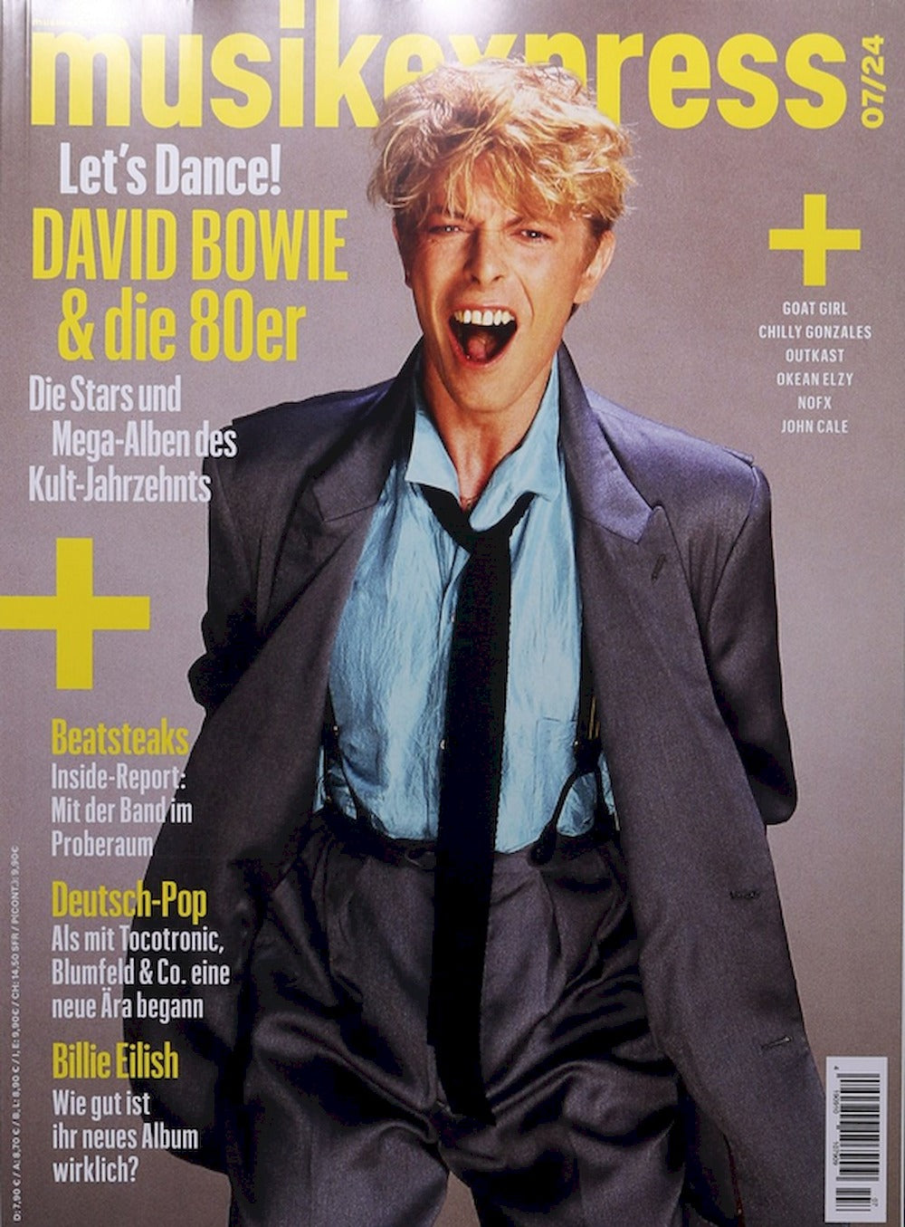 Musikexpress Magazin Deutschland 2024-07 David Bowie Beatsteaks Billie Eilish Goat Girl