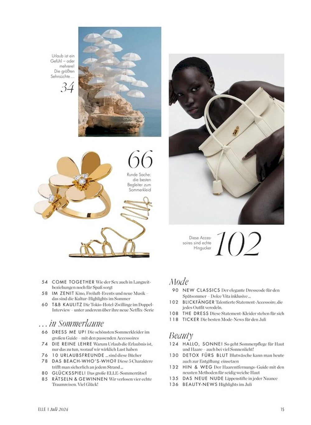Elle Magazin Deutschland 2024-07 Hanna Verhees