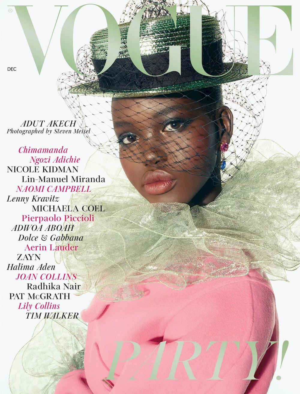 Vogue Magazin UK 2018-12 Adut Akech