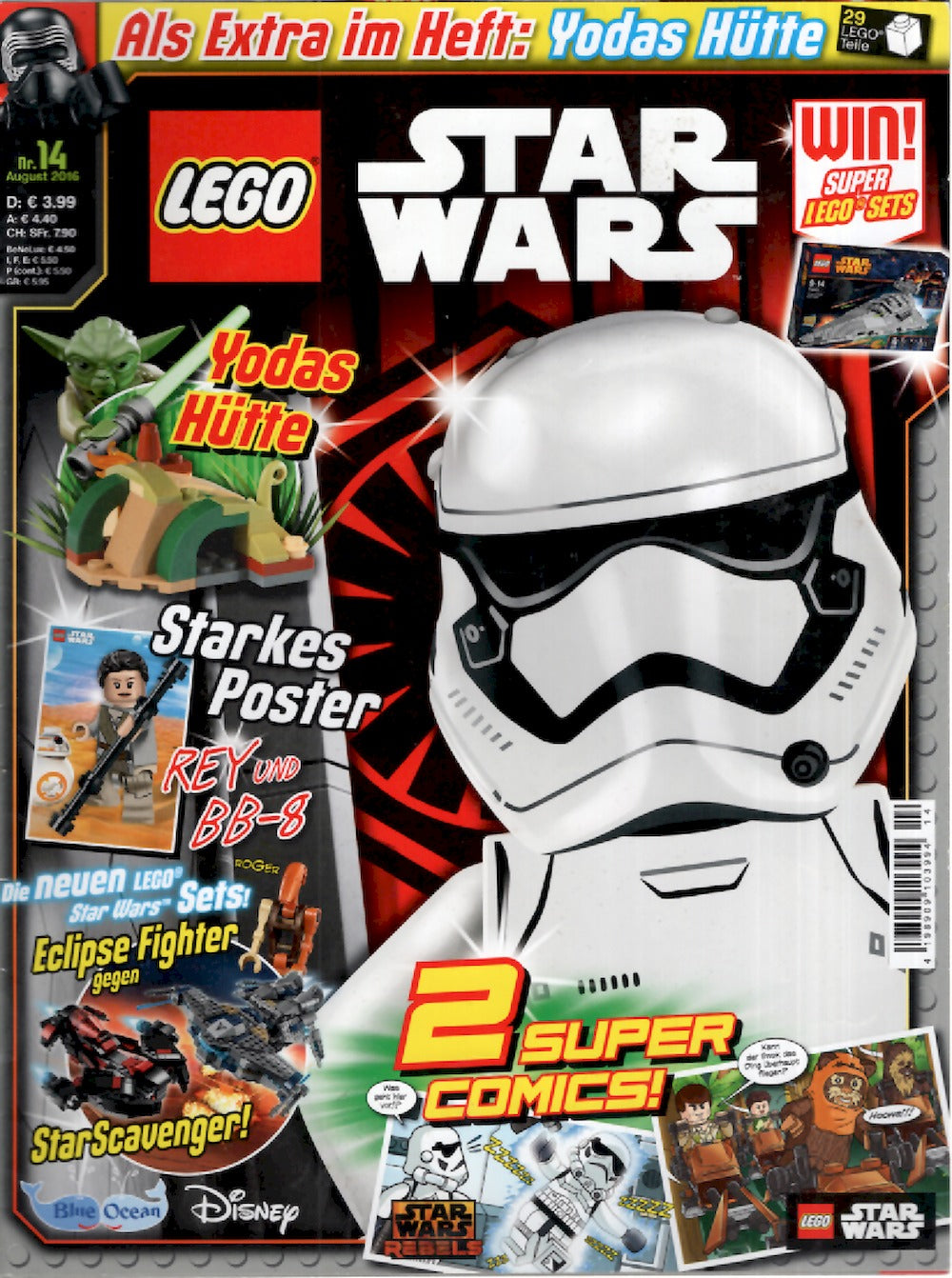 Lego Star Wars Magazin Deutschland 2016 #14 Darth Vader