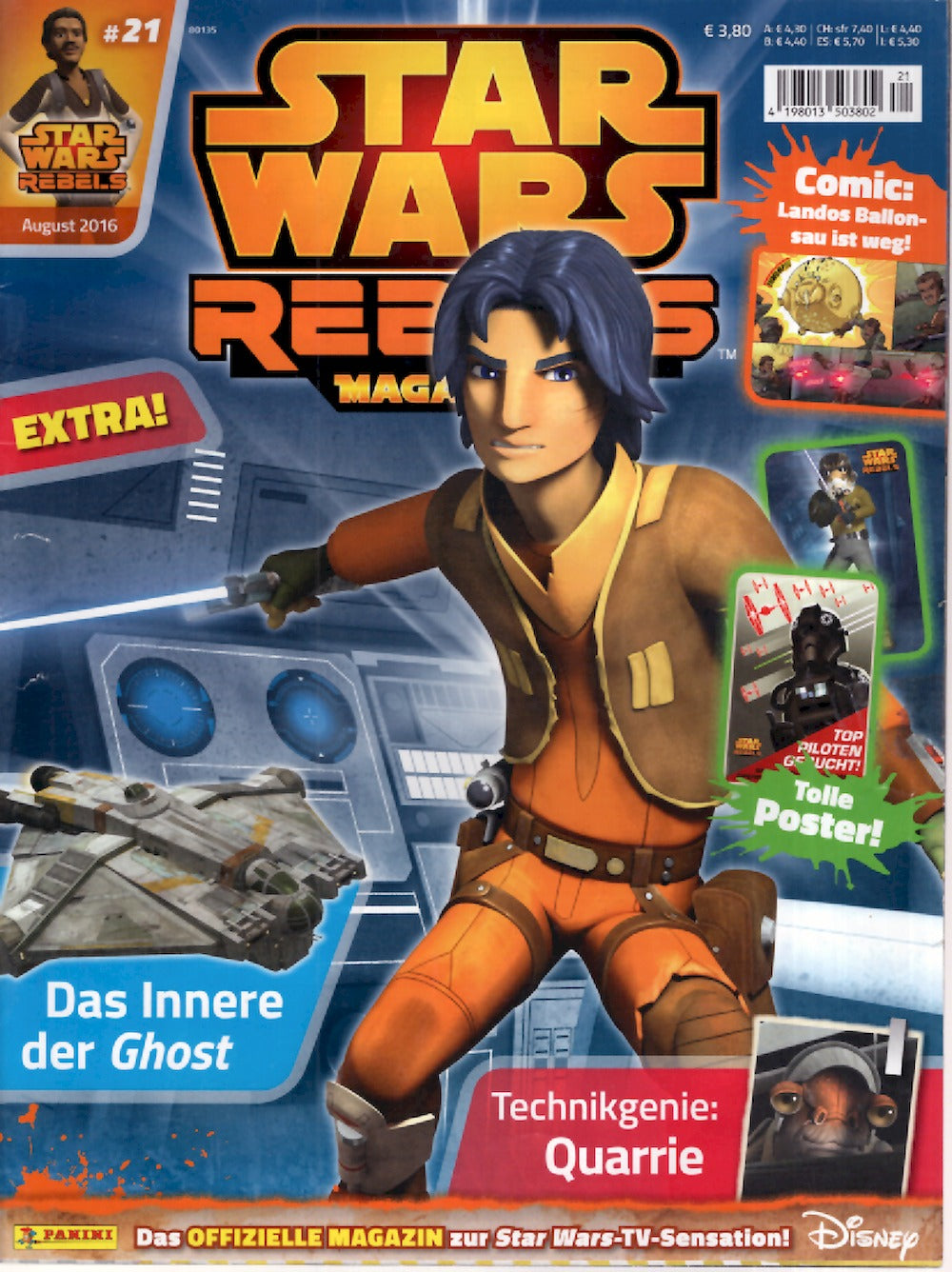 Star Wars Rebels Magazin Deutschland 2016 #21