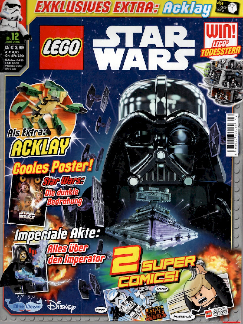 Lego Star Wars Magazin Deutschland 2016 #12 Darth Vader