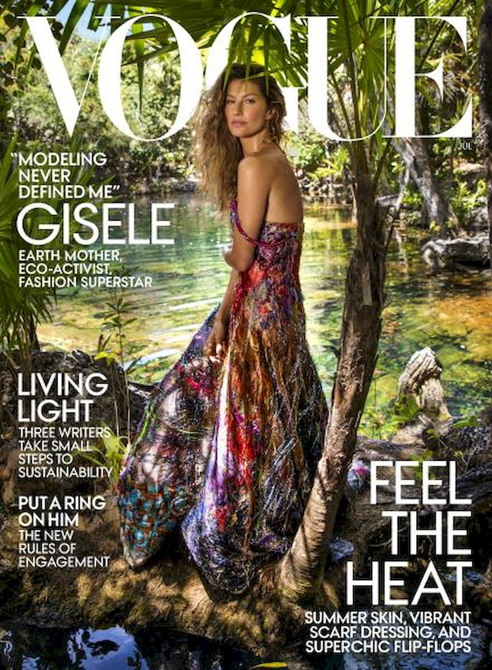 Vogue Magazin USA 2018-07 Gisele Bundchen