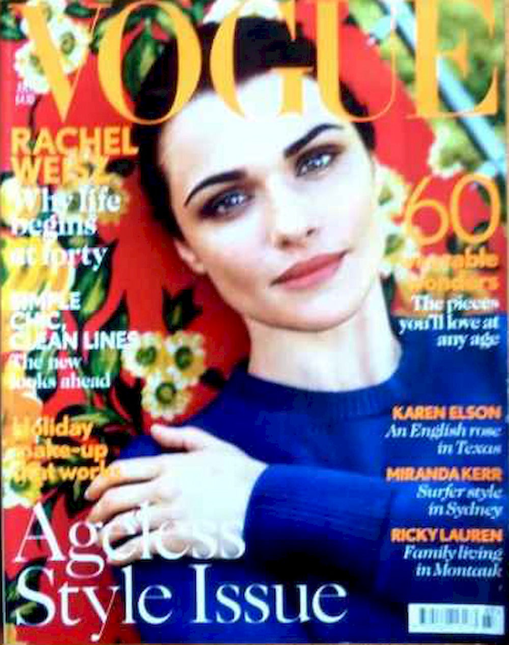 Vogue Magazin UK 2012-07 Rachel Weisz
