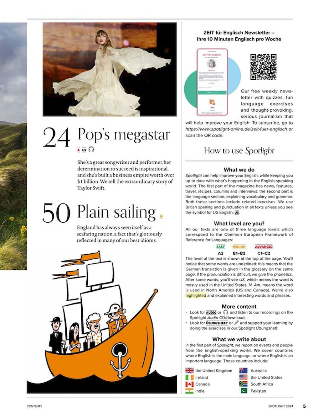 Spotlight Magazin Deutschland 2024-08 Taylor Swift