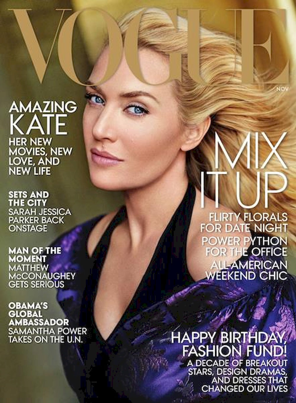 Vogue Magazin USA 2013-11 Kate Winslet