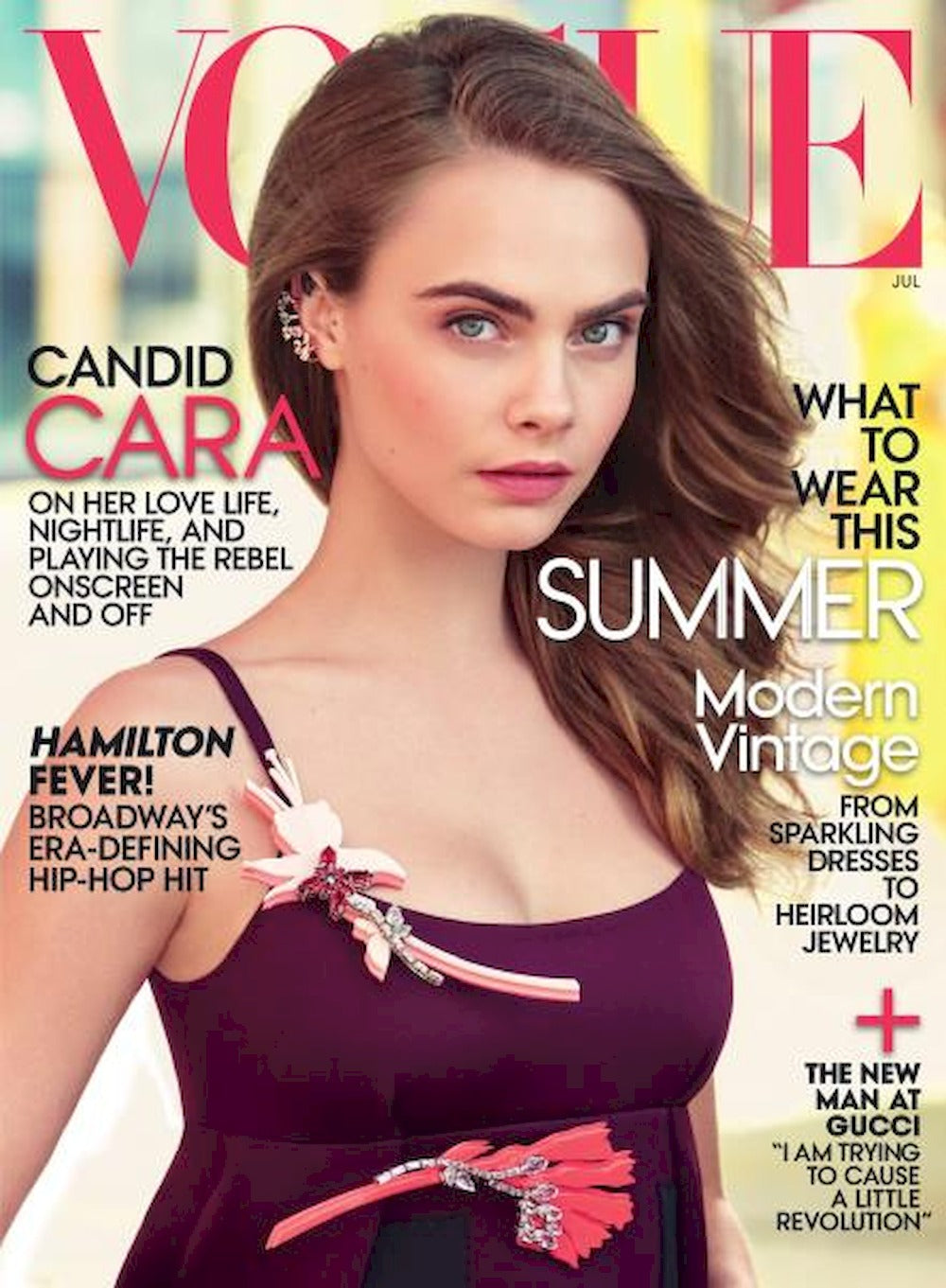 Vogue Magazin USA 2015-07 Cara Delevingne