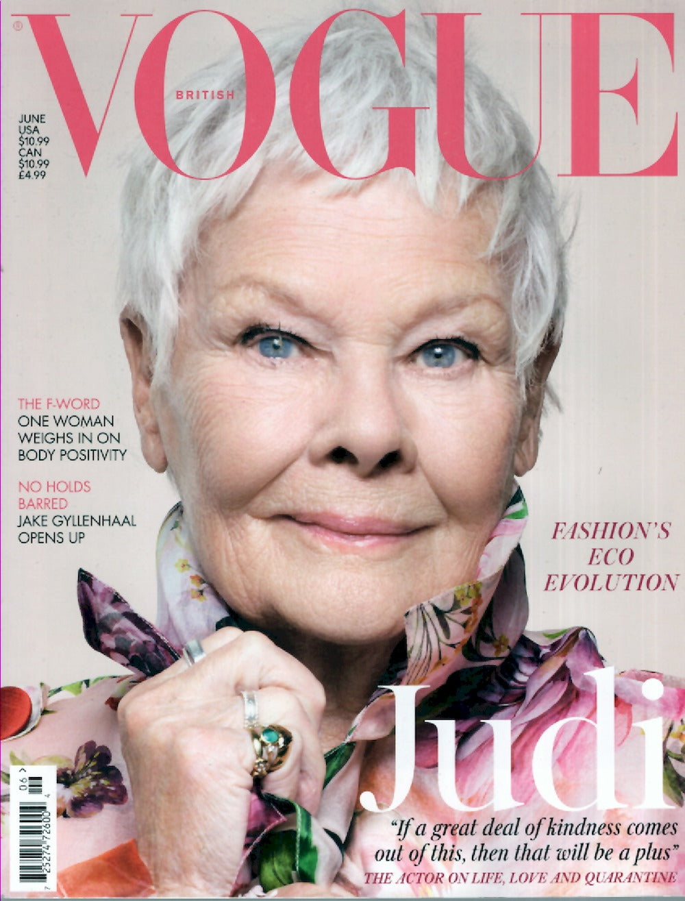 Vogue Magazin UK 2020-06 Judi Dench