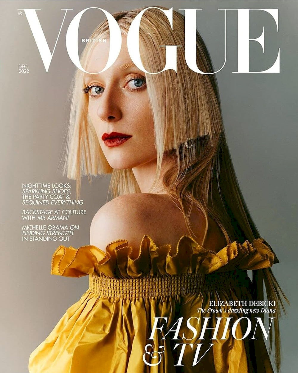Vogue Magazin UK 2022-12 Elizabeth Debicki